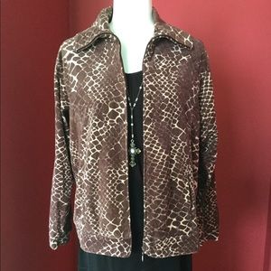 Jane Ashley Zip Up Jacket